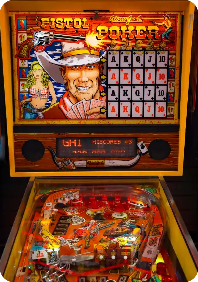Pinball 2 Pistol Poker