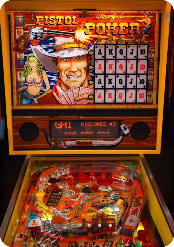Pinball 2 Pistol Poker